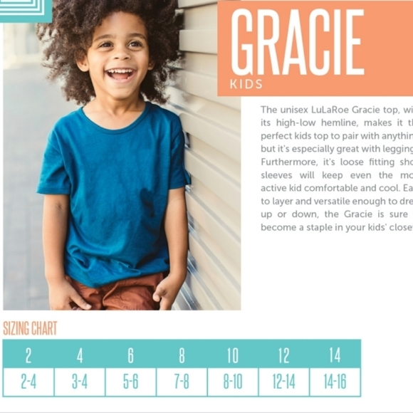 5/25 LuLaroe Gracie Kids Shirt Trucks & Wrenches 8 NWT - Picture 5 of 5